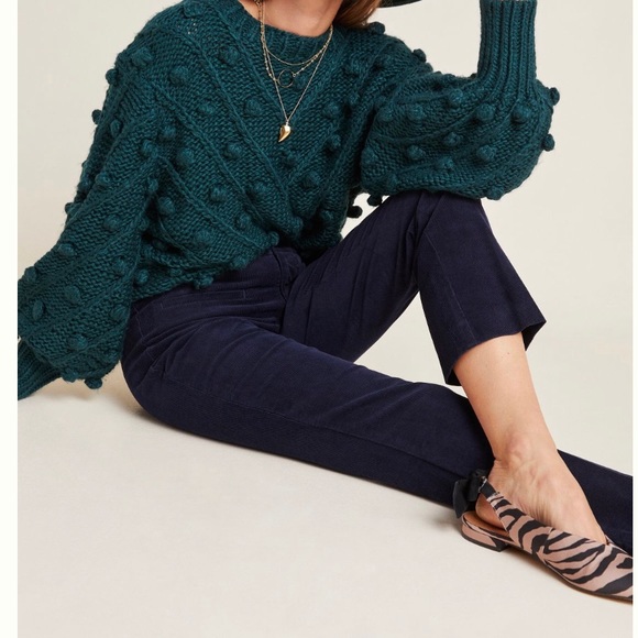 Anthropologie Pants - NWT Anthro The Essential Corduroy Cropped Flare